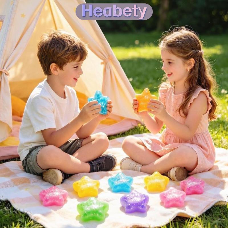 Heabety ของเล่นแบบบีบลดความเครียดดาวมอลโตสของเล่นคลายเครียดสำหรับทุกวัย ราคา 20 บาท*ส่งฟรี