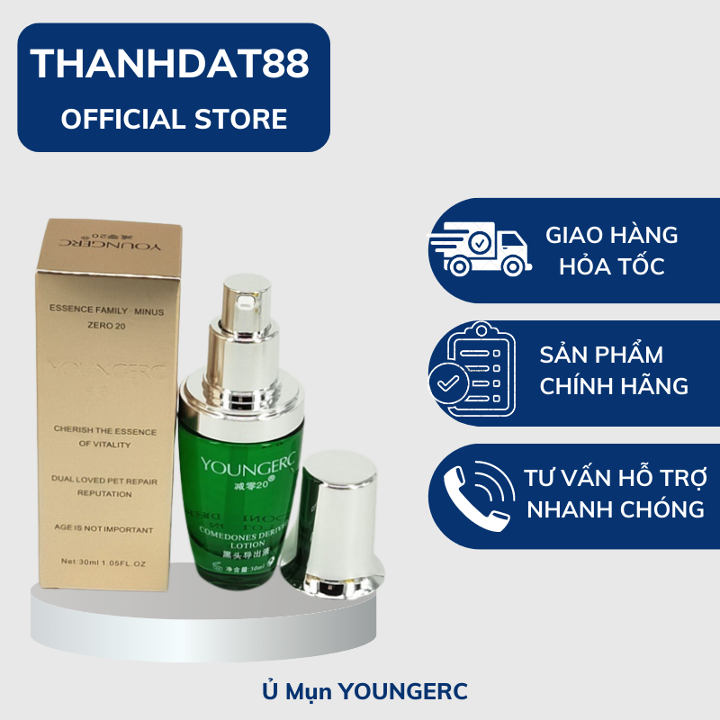 Ủ mụn youngerc chính hãng chuyên dùng cho spa tmv