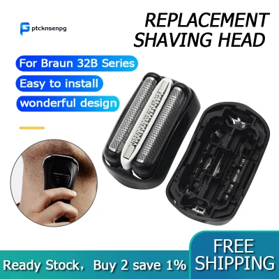 Replacement Shaving Head for Braun 32B Series 301S 310S 320S 330S Cutter Replacement Head