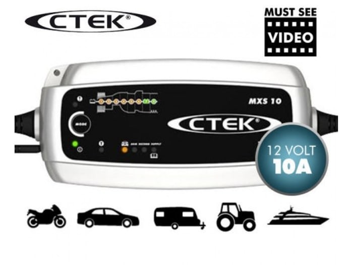 PROMO- CTEK MXS 10 EU AKI BATTERY CHARGER Harga 6,824,000 rupiah*Gratis Ongkir