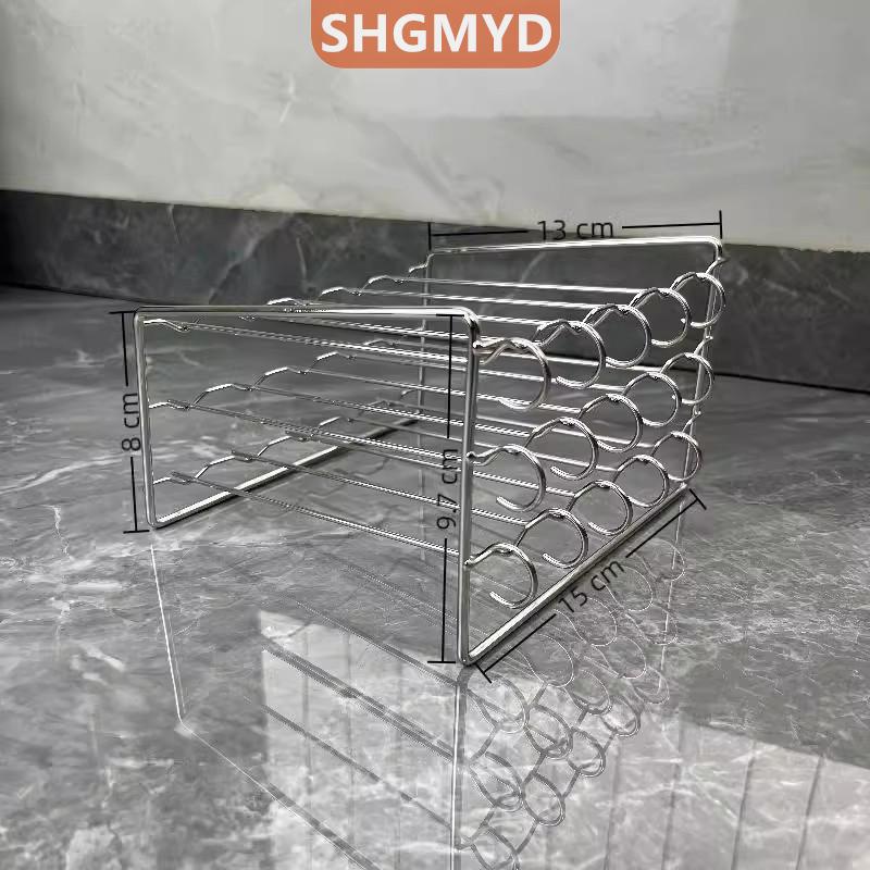 [COD] SHGMYD SPORTS หม้อทอดไร้น้ำมันสแตนเลสหลายพินแนวตั้งขาเสียบบาร์บีคิวอุปกรณ์ทอดอากาศสำหรับย่างเครื่องมือในครัว ราคา 68 บาท*ส่งฟรี