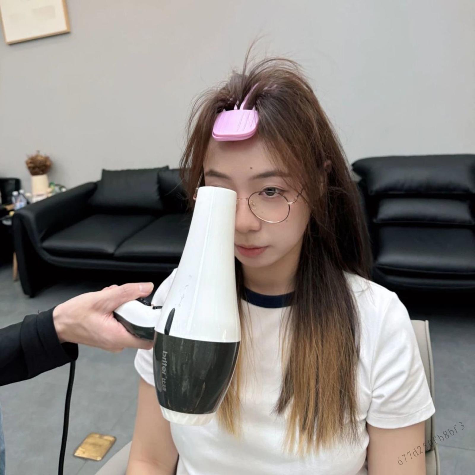 Women Portable Top Bangs Combs DIY Hair Styling Tools Spiral Curlers for Daily Life Weddings Holidays School HGF-VN - 2