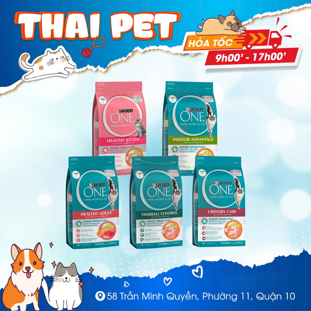 Purina One 1.2kg hạt dinh dưỡng cho mèo