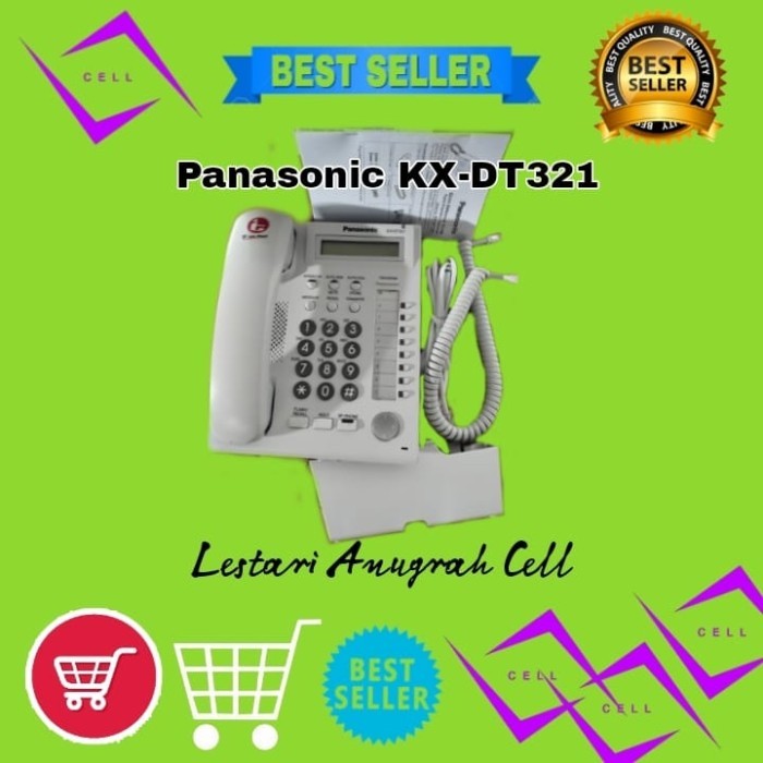 TELEPHON DIGITAL - PANASONIC KX-DT321 KEY Harga  1,112,000 Ringgit*Penghantaran Percuma