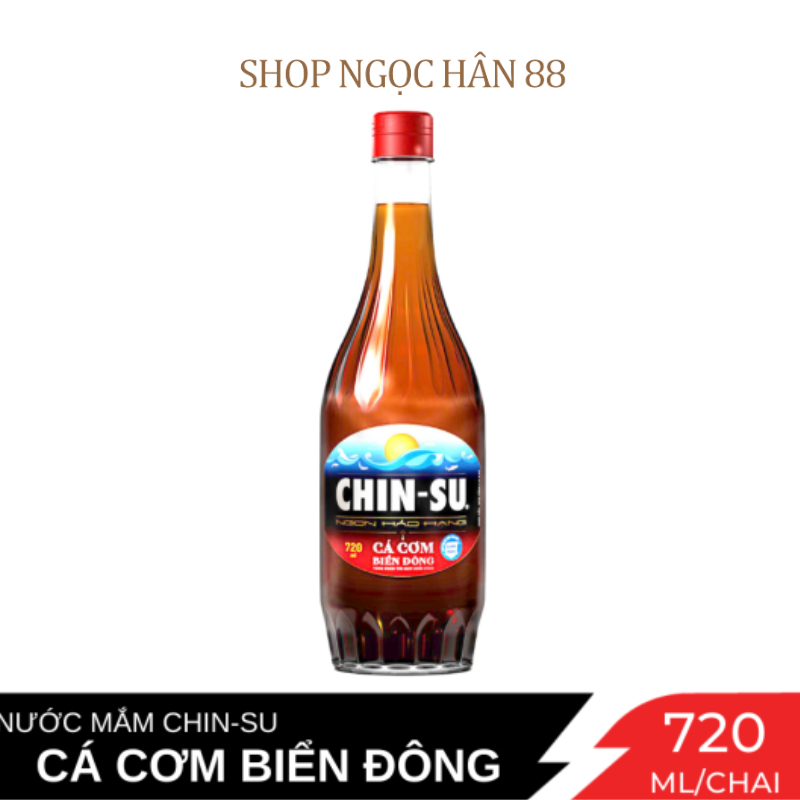 Nước Mắm Chinsu Biển Đông 720ml, Đậm Đà Vị Cá Cơm trong từng món ăn