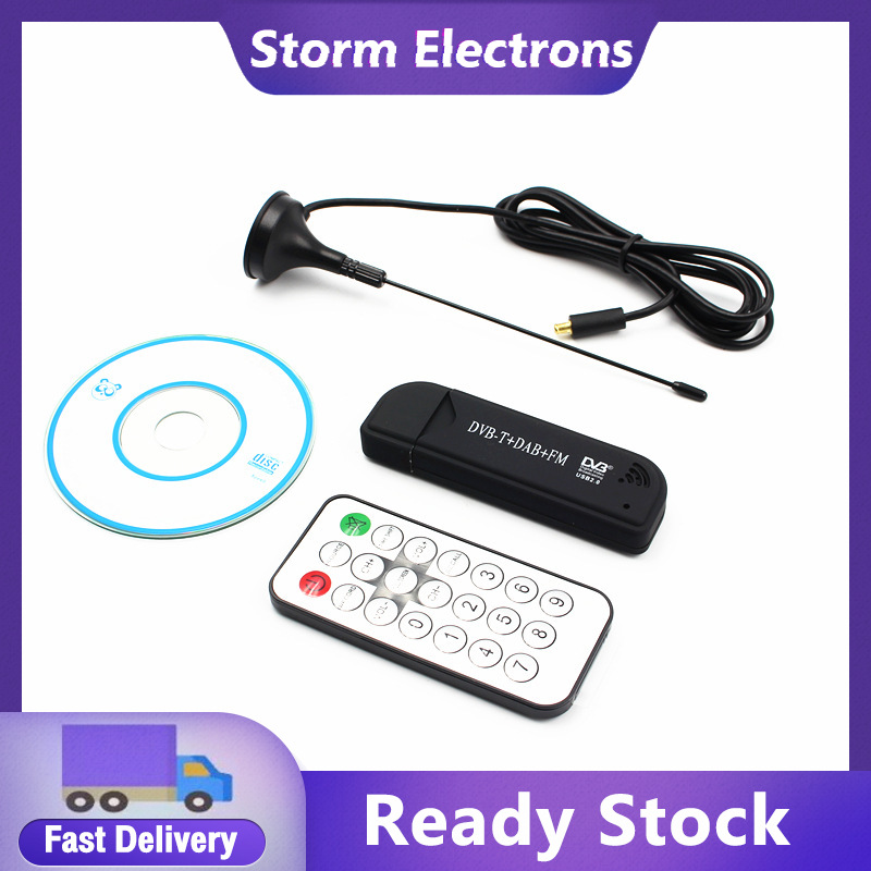 FM + DAB + DVB-T + SDR Dongle STICK USB 2.0 Digital TV Tuner ราคา 512 บาท*ส่งฟรี