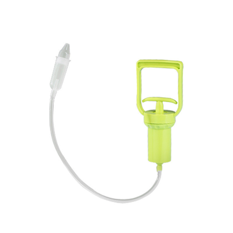 1PC Baby Nasal Aspirator Powerful Hand Pump Safe Comfortable Nose Cleaner Detachable Handheld Nose Cleaner Device 婴儿吸鼻器