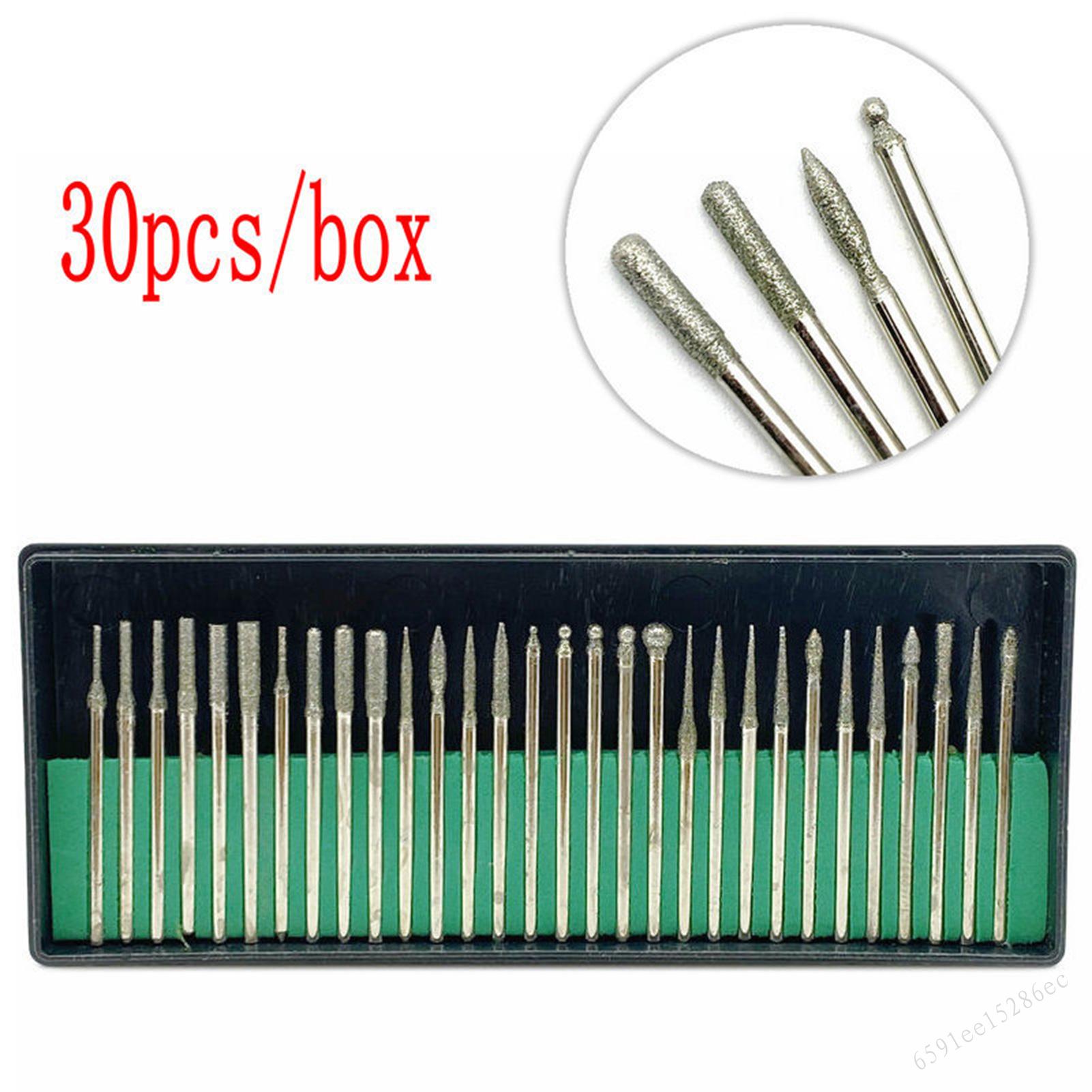30 cái/bộ Chuyên Nghiệp Đầu giũa móng chăm sóc móng tay móng chân Remover Công cụ cho chăm sóc móng tay móng chân nhà sử dụng thẩm mỹ viện LDS-MY