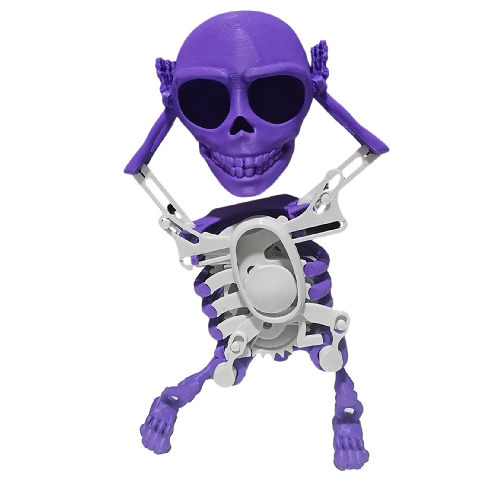 Dece Flor Wind-up Skeleton Toy Desktop Wind