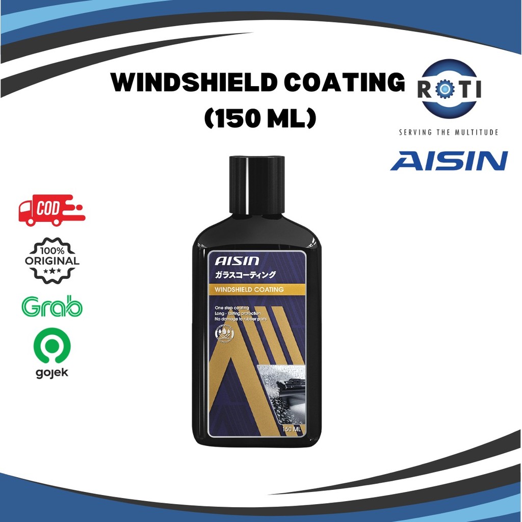 AISIN WINDSHIELD COATING 150 ML Harga 86,790 rupiah*Gratis Ongkir
