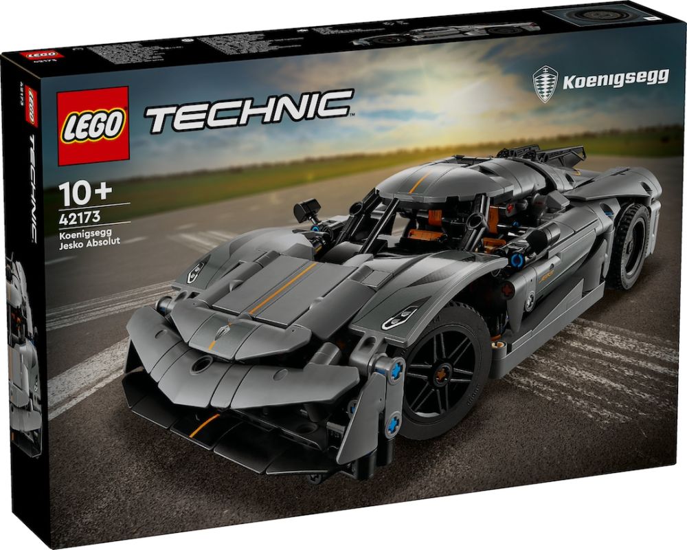 LEGO 42173 Technic Koenigsegg Jesko Absolut Gray Hypercar  Đồ chơi lắp ráp