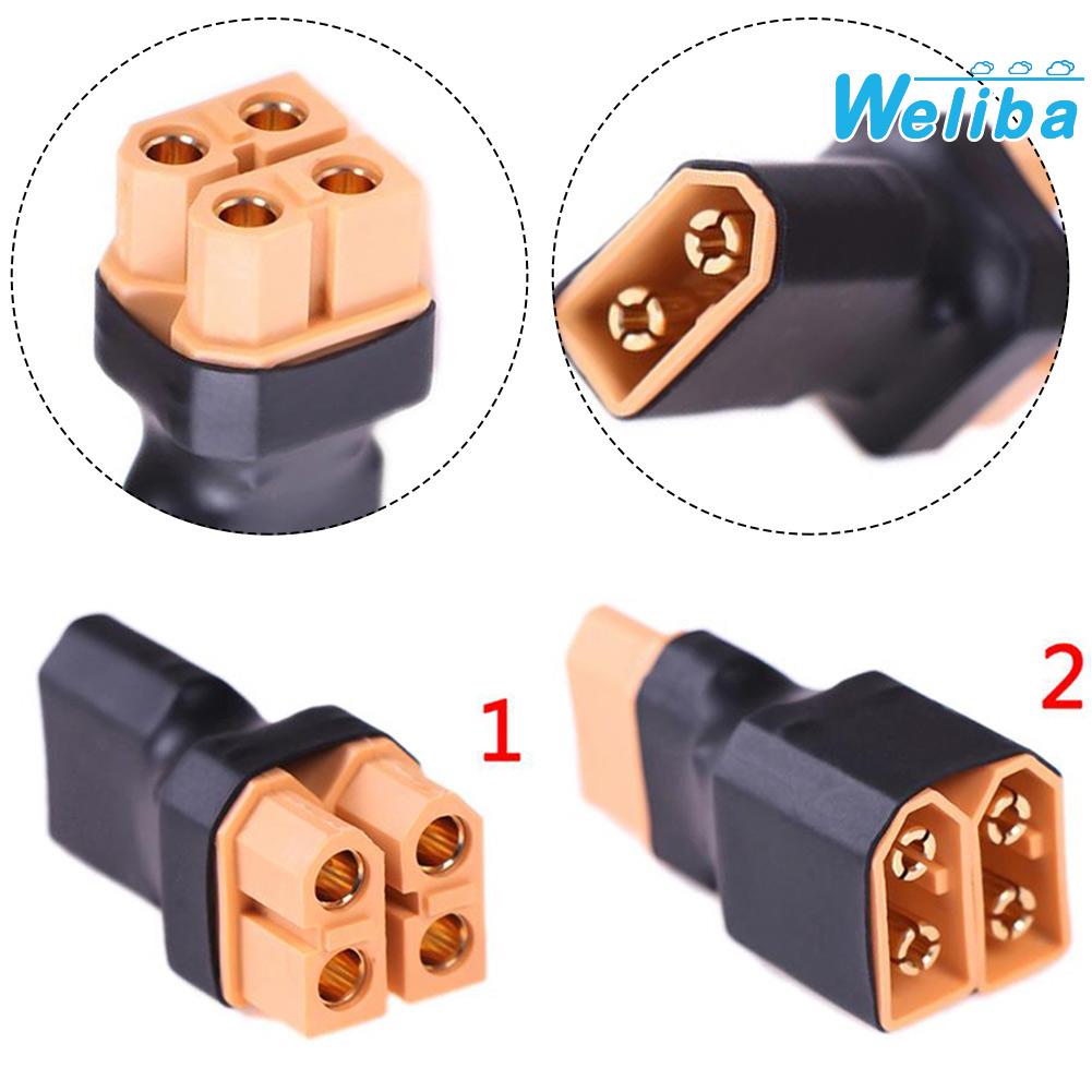 【Weliba】 Dependable XT60 Parallel Adapter Converter Efficient Voltage Increase Solution [New Hot Sale] ราคา 187 บาท*ส่งฟรี
