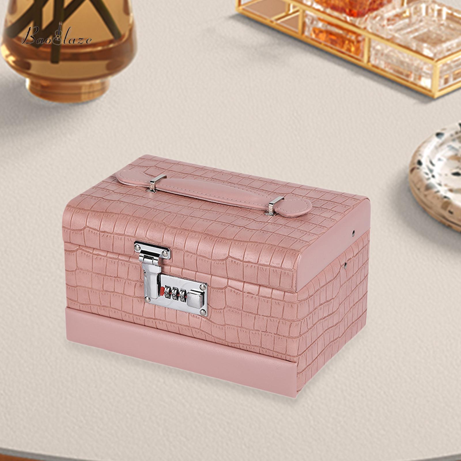 Baoblaze Jewelry Box for Women Container Gifts for Women Rings for Travel Jewelry Organizer Jewelry Storage Case Jewelry Holder Organizer ราคา 30,935 บาท*ส่งฟรี