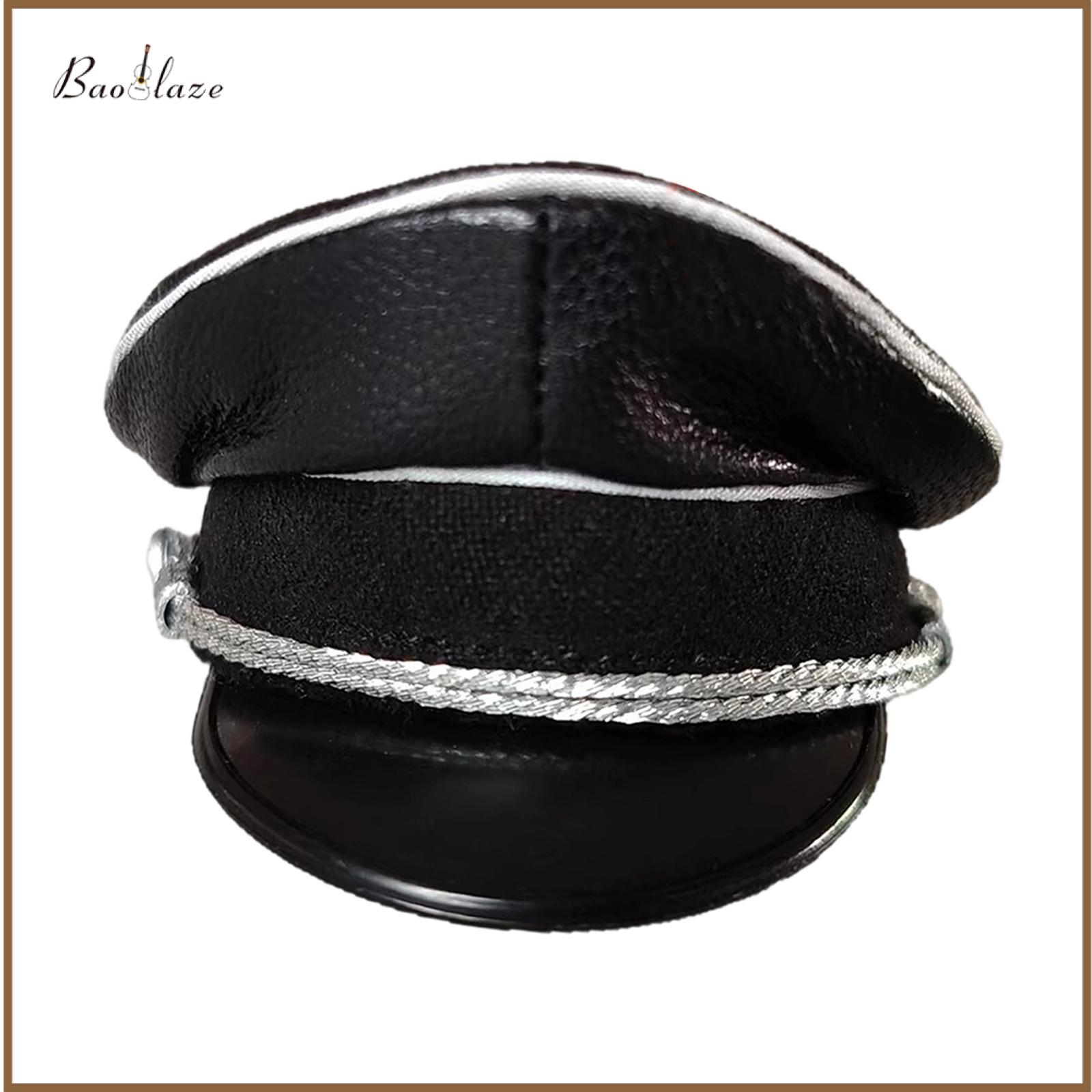 1/6 Brimmed Hat Headgear Mini Chauffeur Hat Mini Captain Cap for 12" Male Figures Figures ราคา 548 บาท*ส่งฟรี