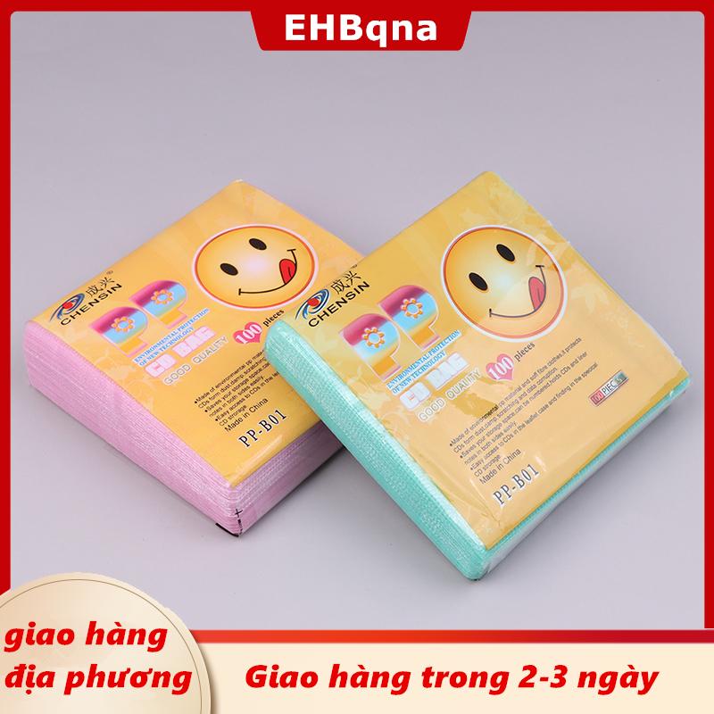 [COD] EHBqna 3PF Ship within 24 hours 100 cái bọc đĩa CD DVD Túi đựng đồ bao bì bảo vệ hộp đựng
