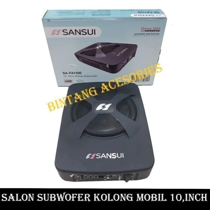 SALON SPEKER SUBWOPER KOLONG MOBIL MIRAGE UNIVERSAL - DerilStore5 Harga 1,490,000 rupiah*Gratis Ongkir