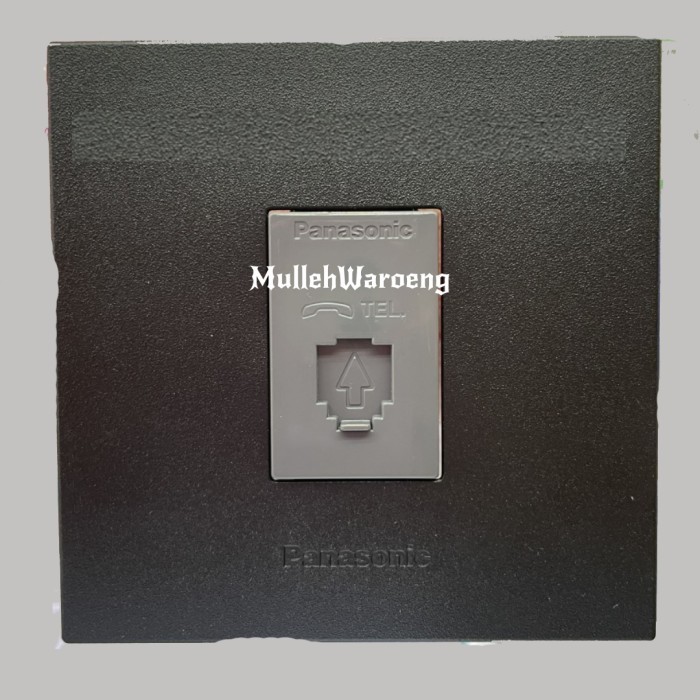 OUTLET TELEPON PANASONIC WESJ78019B FRAME STOP KONTAK HITAM BLACK TYPE Harga 80,388 Ringgit*Penghantaran Percuma