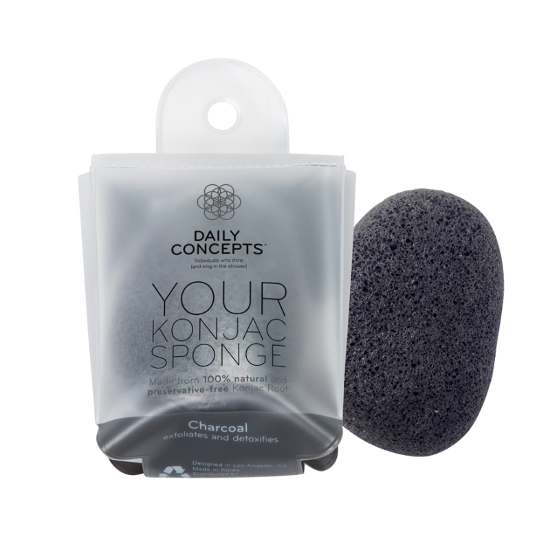 Buy Your Konjac Sponge -Charcoal Singapore