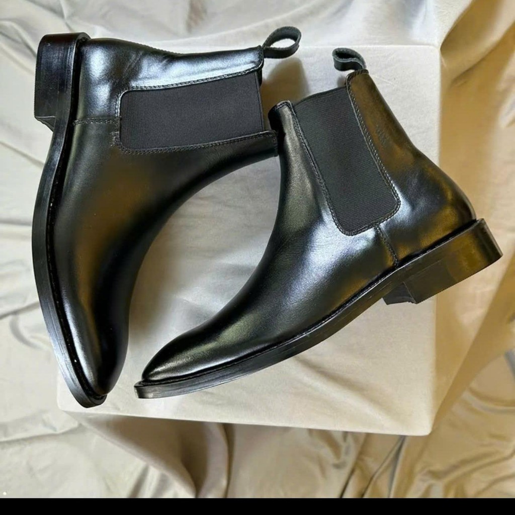 Giày Boot Nam Chelsea Boots Nam Thời Trang Chuẩn 11 Hot Hit 2024, Giày Bốt Nam Giá Rẻ Học Sinh Full Box