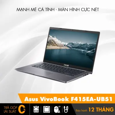 [ new 100% ] Asus VivoBook F415EA-UB51 Intel® Core i3-1115G4 Tiger Lake 	8GB DDR4 SSD 128GB NVMe PCIe Intel Iris Xe Graphics