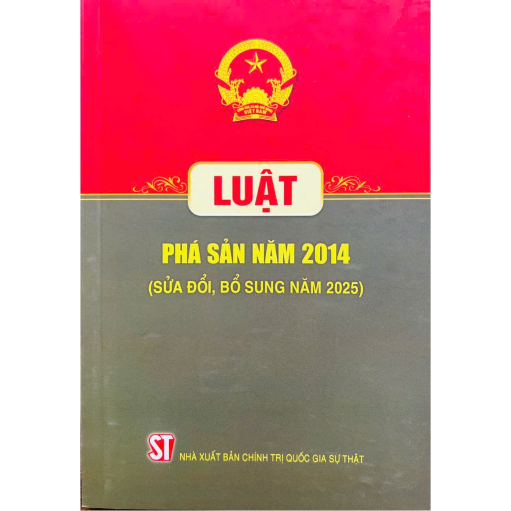 Sách - Luật Phá sản năm 2014 (sửa đổi, bổ sung năm 2025)