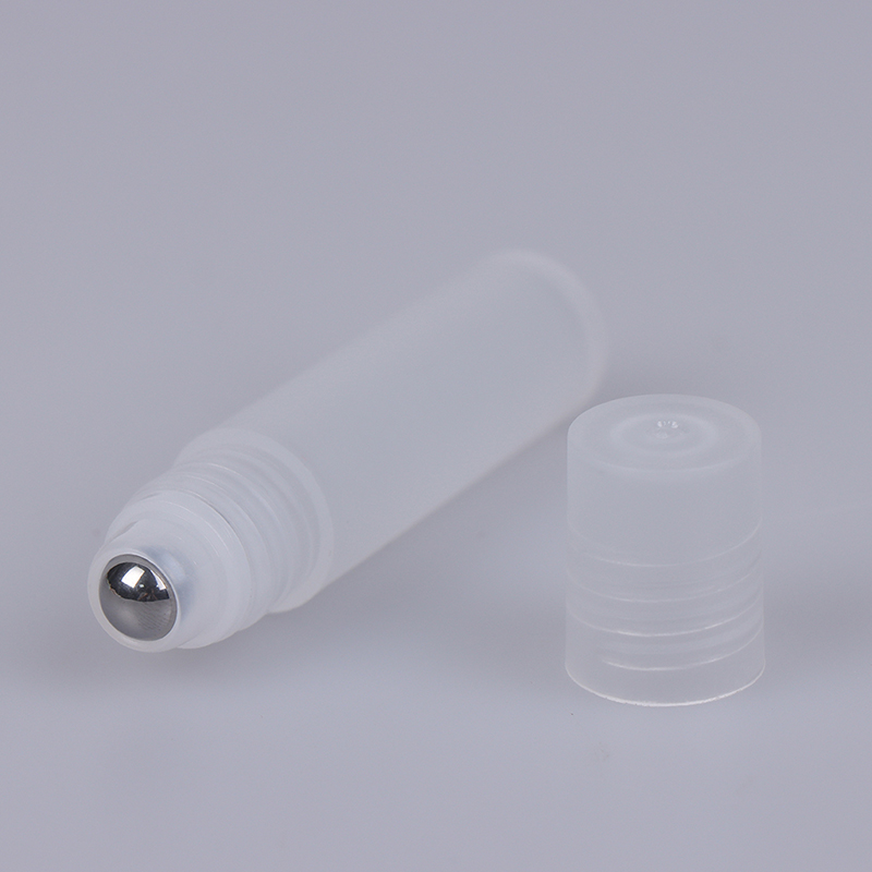 Chai nước hoa dạng cuộn bằng nhựa 5ml chai rỗng đựng bóng lăn bằng thép không gỉ
