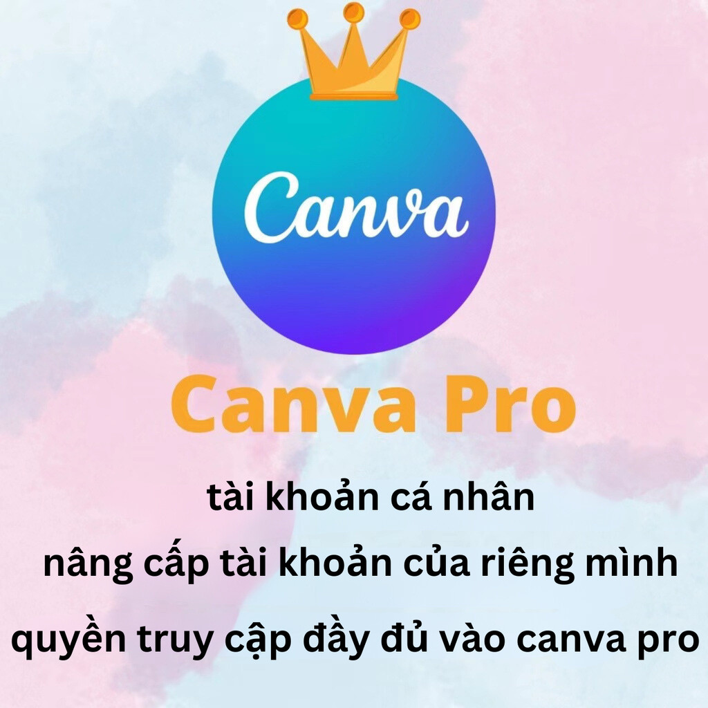 Canva Pro chính chủ Trọn đời | Bộ công cụ thương hiệu | Mẫu không giới hạn | Phần tử không giới hạn