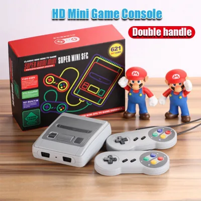 TV Video Game Console 620+ Free Games Double Handle Retro 8-Bit FC NES GBA Classic Games HD HDMI Player