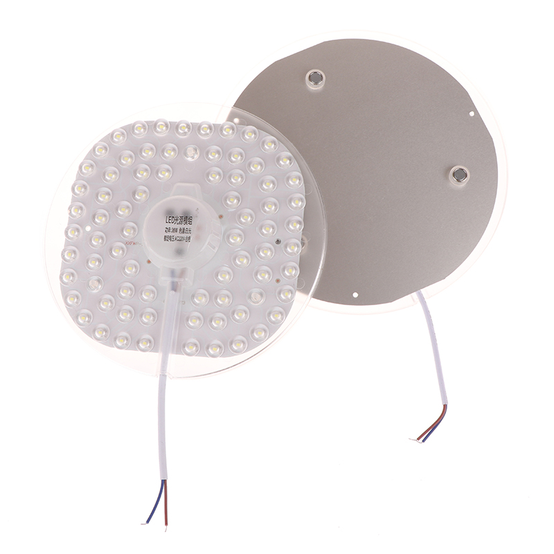 Store HHDKE4 1 bộ hút từ bảng điều khiển Led vòng tròn ánh sáng 12W 18W 24W 36W 48W 72W LED tròn AC220V Đèn trần nguồn sáng