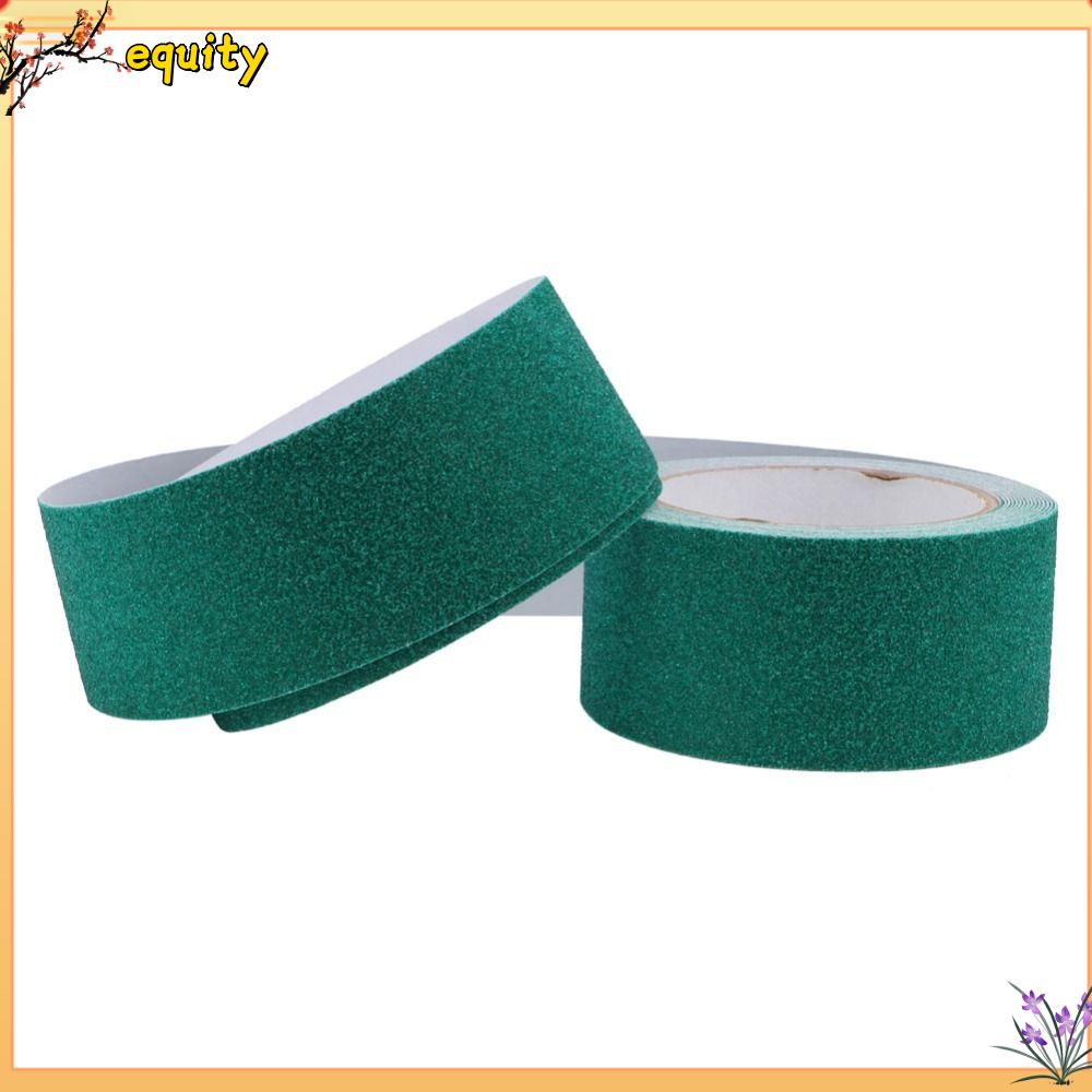 EQUITY Xanh lam/Xanh lục Băng dính chống trượt PVC 2" x 16.4Ft Băng an toàn An toàn Băng dính Cầu thang sàn