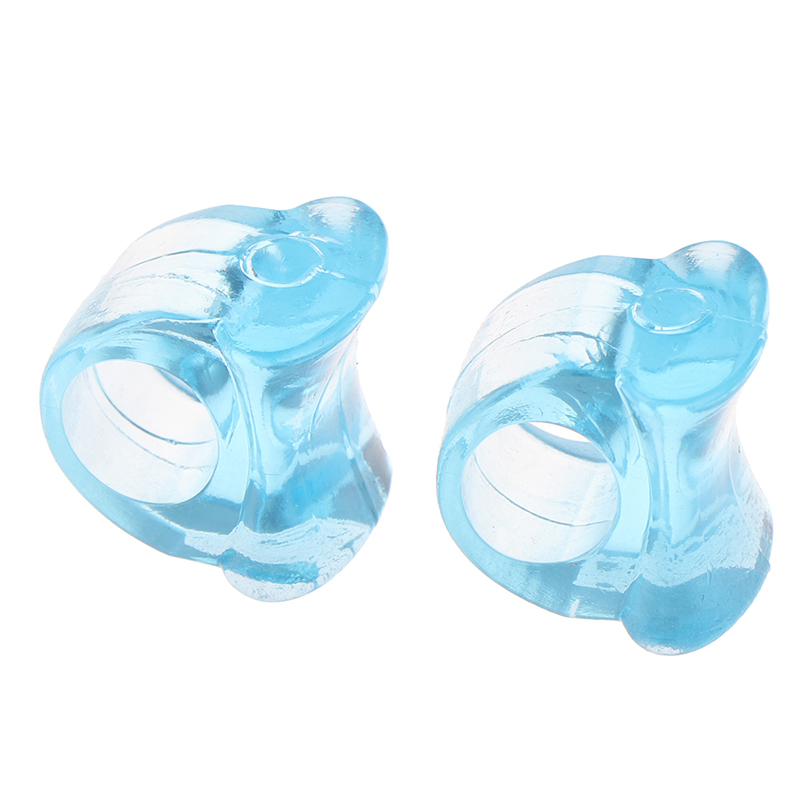 ❤❤❤Hot Sale GigglesGalore 2pcs Silicone gel Toe Spacer tách ép tóc spreader bunion Pain