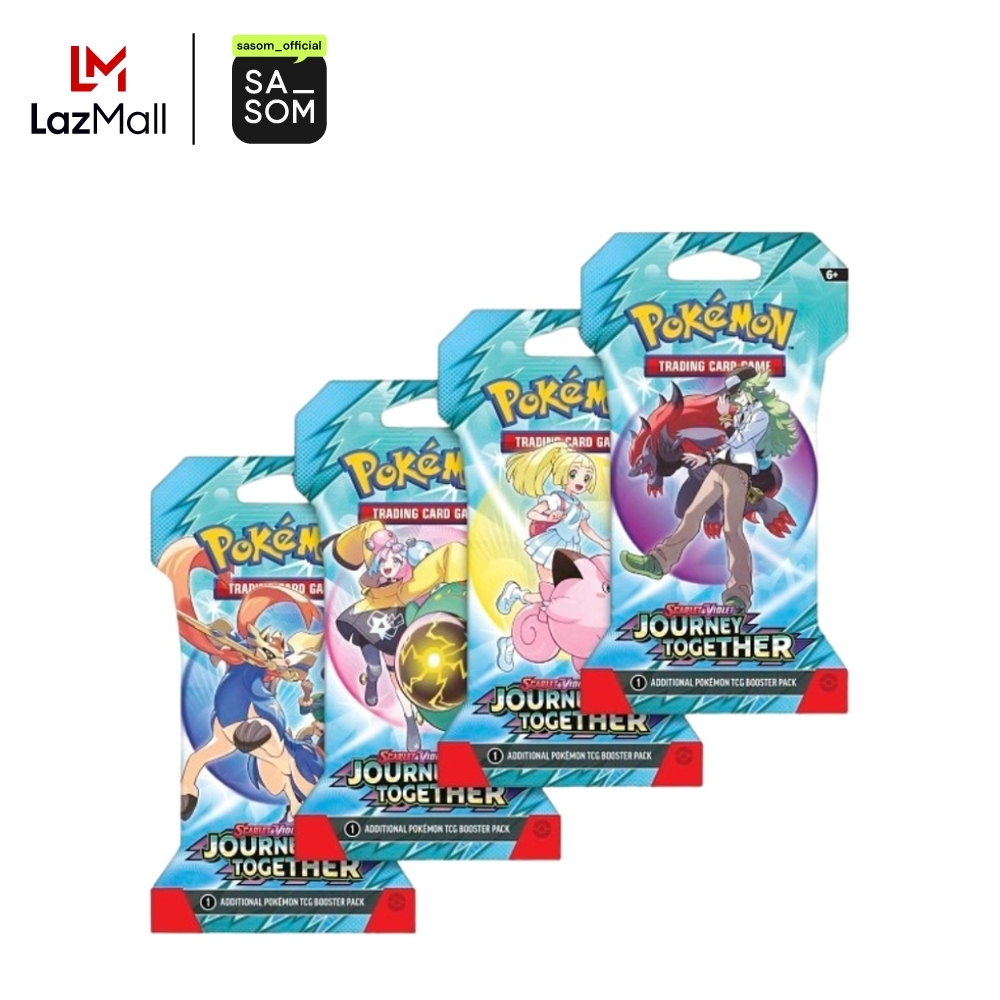 Name: Pokemon Scarlet & Violet Journey Together Sleeved Booster Pack (Random Art Package) | ของแท้ ตรวจสอบโดย SASOM ราคา 650 บาท*ส่งฟรี