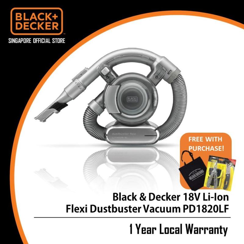 Black & Decker 18V Li-lon Flexi Dustbuster Vacuum PD1820LF Singapore