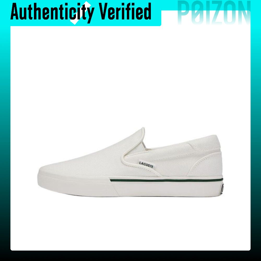 รองเท้าผ้าใบ รองเท้าลำลองผู้หญิง Lacoste รองเท้าลำลองผู้หญิง ผ้าสี Ecru 47CFA0042-1Y5 ราคา 13,561 บาท*ส่งฟรี
