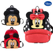 Disney Anime Kids Backpack - Mickey Minnie Cartoon School Bag