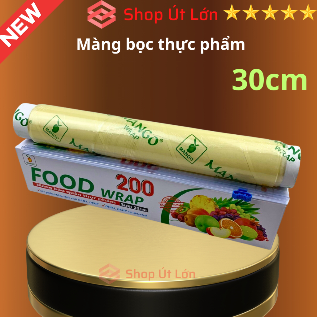 Màng bọc thực phẩm, màng co food wrap 200, rộng 30cm