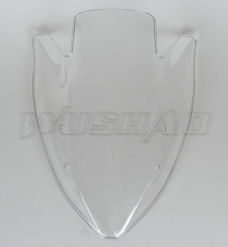 【Versatile】 Đặt Hàng Trước kính chắn gió xe máy Double Bubble Kính Chắn Gió Màn Hình Cho 2003 2004 2005 2006 Z1000 Z 1000 Đen Iridium Rõ Ràng