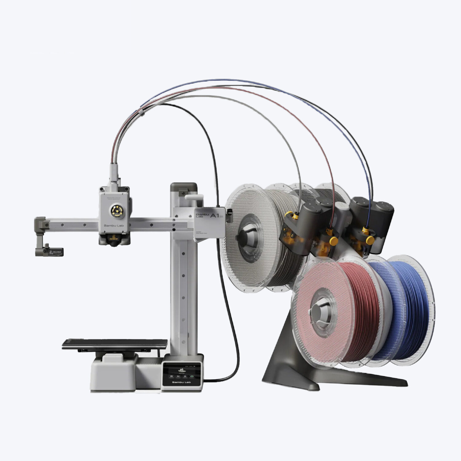 Bambulab A1 Mini Combo ปริ้น 4 สี มีกล้อง ต่อ App มือถือได้ แกะกล่องมา ใช้งานได้เลย ไม่ต้องจูน เหมาะกับมือใหม่สุดๆ ราคา 24,900 บาท*ส่งฟรี