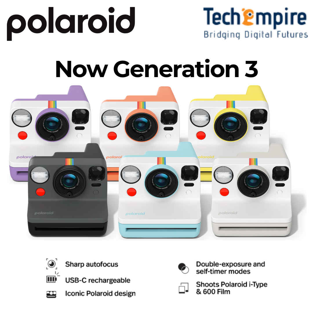 Polaroid Now Generation 3 i-Type Instant Camera
