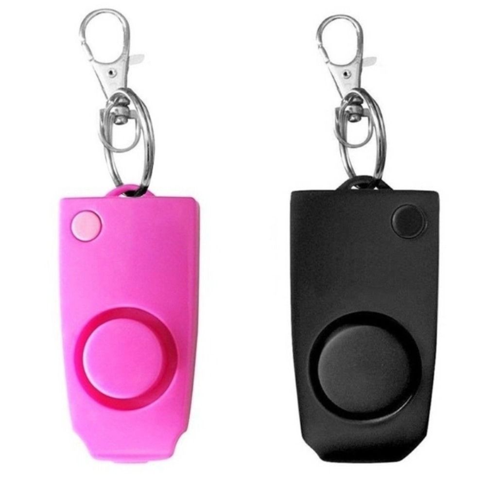 TI9P Chống Sói Báo động Hét to lên 130dB Móc khóa báo động khẩn cấp Di động Móc khóa báo động cá nhân Khẩn cấp