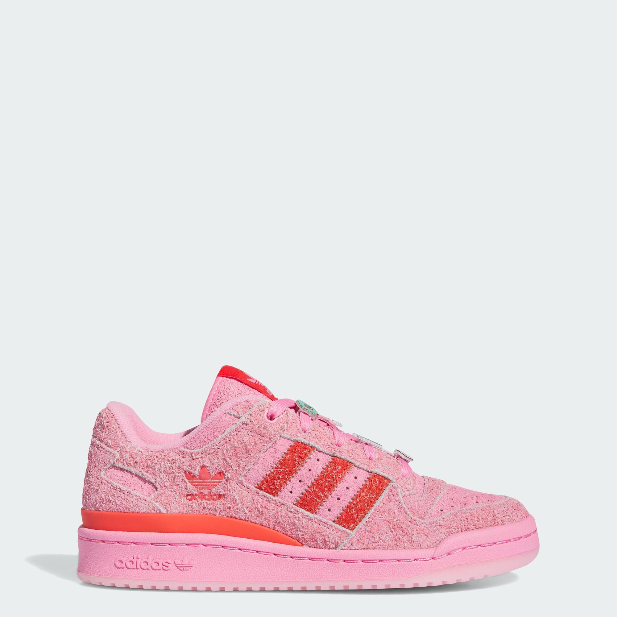 [MỚI] adidas Bóng rổ Giày Forum Low CL The Grinch Nữ Hồng ID8895