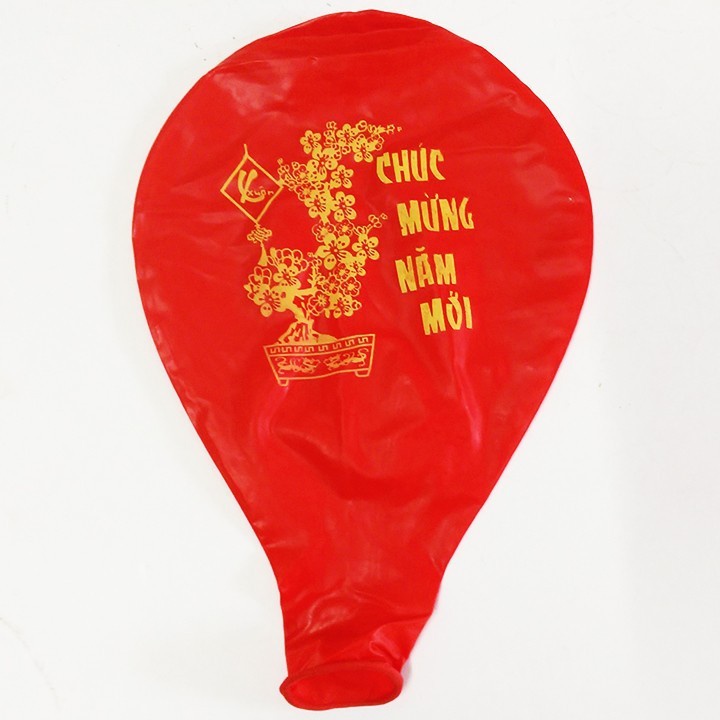 Bóng Tết đỏ size to 60cm- 100cm Chúc mừng năm mới ăn vặt siêu ngon