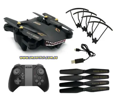 Visuo Battle Sharks XS809S Foldable WiFi FPV Camera Drone