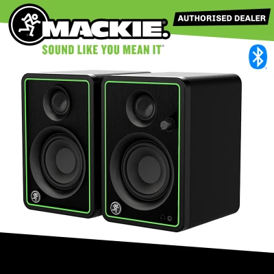 Mackie CR3-XBT 3″ Multimedia Monitors (Bluetooth), Mackie speaker, mackie cr3, mackie studio, bluetooth bookshelf speakers, studio monitor