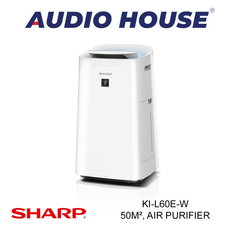 SHARP KI-L60E-W 50m², PLASMACLUSTER AIR PURIFIER W HUMIDIFYING FUNCTION ***1 YEAR SHARP WARRANTY*** Singapore