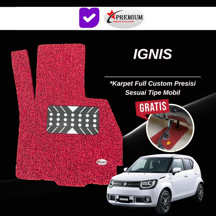 PREMIUM CAR MAT IGNIS NON BAGASI 2 WARNA -RM3 Variasi Harga 1,086,000 rupiah*Gratis Ongkir
