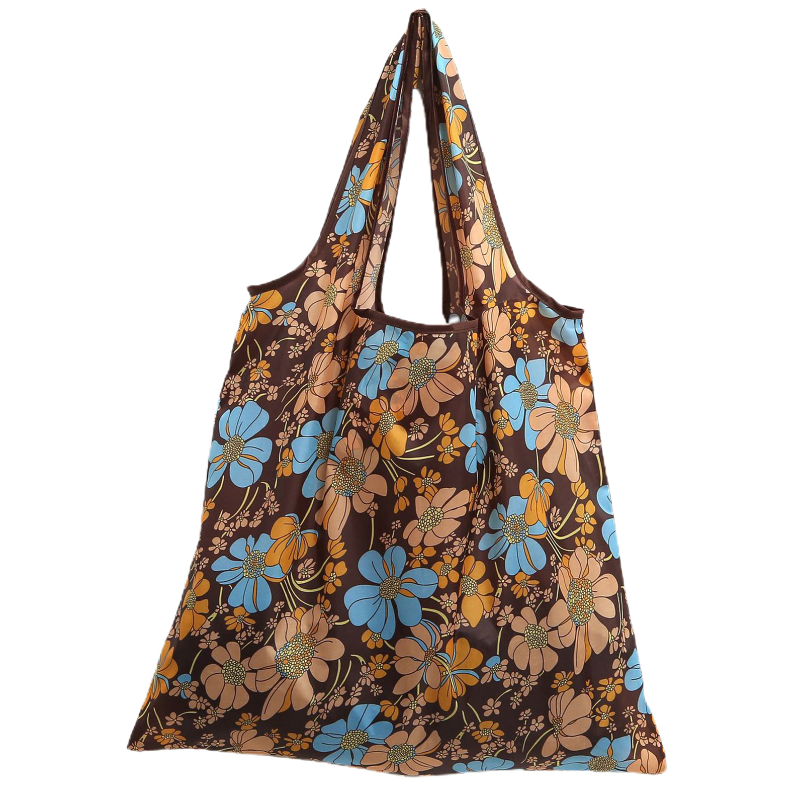 Shopping Bag Printing Foldable Polyester Casual Large Capacity Groceries Bag Household Supplies Grocery Bag Anti-wear - 8