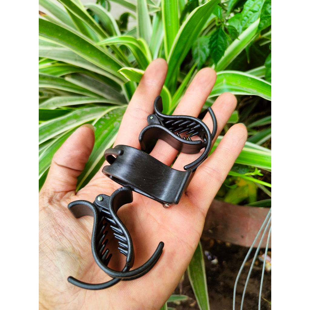 Kẹp tóc - kẹp càng cua 3 răng 5 răng nhỏ nhiều màu nhám cho bạn nữ xinh đẹp, tóc xoăn sóng, tóc mái AZ.pro