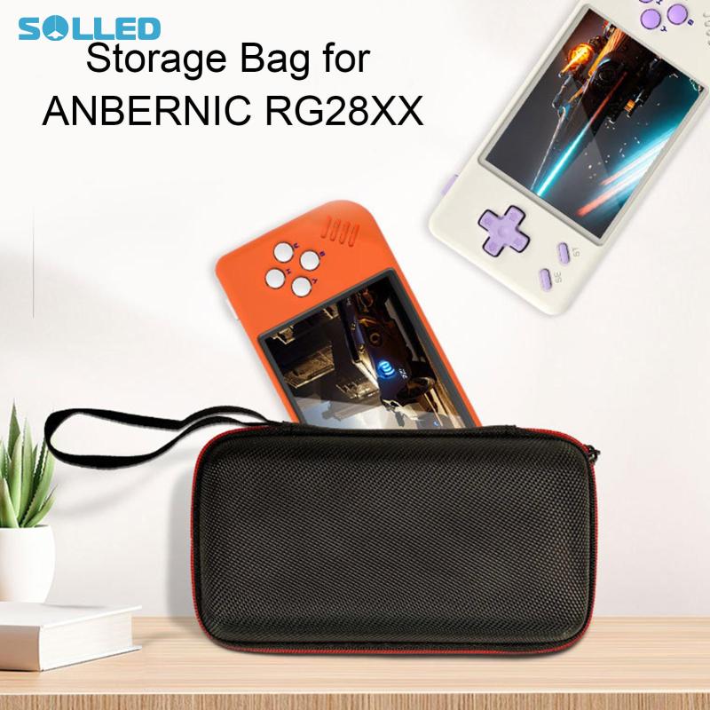 Game Console Storage Case EVA Travel Carrying Bag Dustproof Portable Carrying Case Compatible For ANBERNIC RG28XX