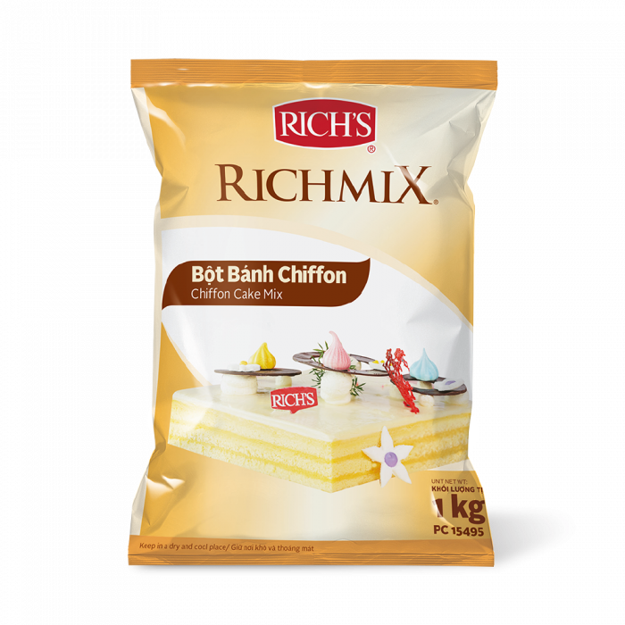 Bột bánh chiffon vani Rich 1kg